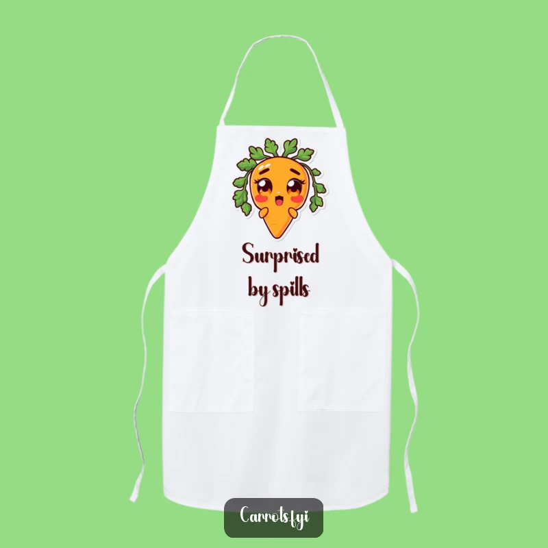 Funny Surprised Chef Apron: Hilarious Kitchen Wear for a Shocked Cook