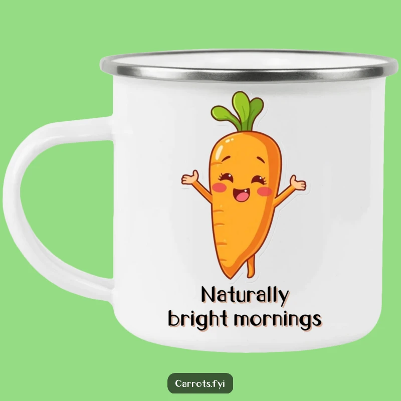 Funny Peeling Carrot Camping Mug: Enjoy Your Drink with This Hilarious Self-Love Mug