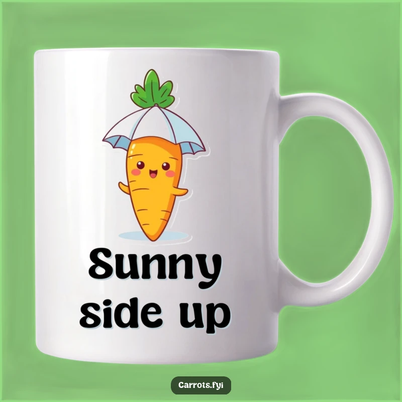 Funny Sunny Carrot Mug: Adorable & Hilarious Protection for Your Brew Gift