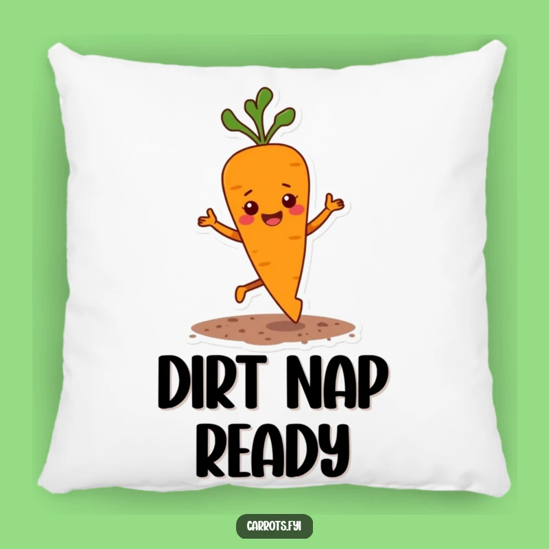 Funny Jigging Carrot Pillow: Soft Veggie Cushion, Hilarious Home Decor Gift