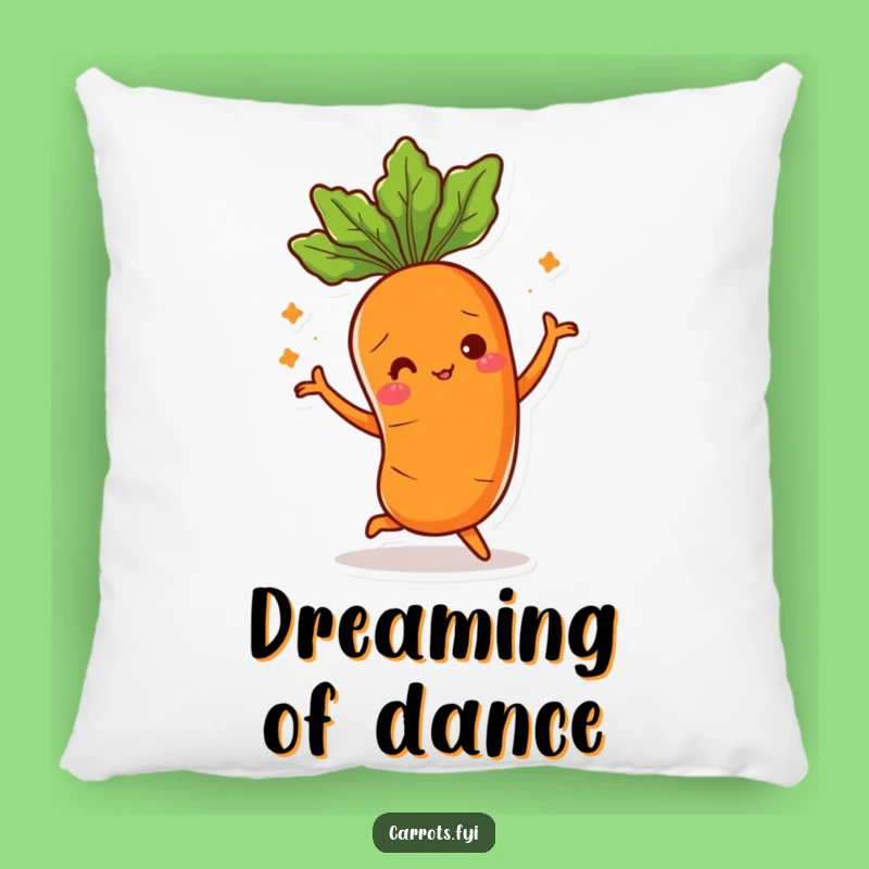 Funny Carrot Pillow: Cozy Dance Moves for a Funnier Funny Gift