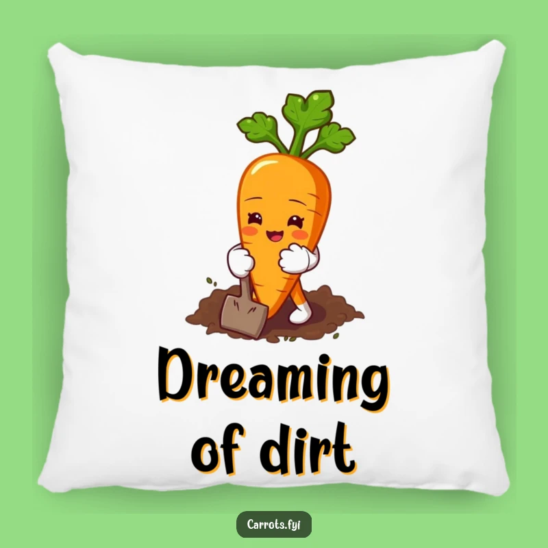 Funny Gardening Carrot Pillow: Cuddle Up with This Hilarious Garden Buddy