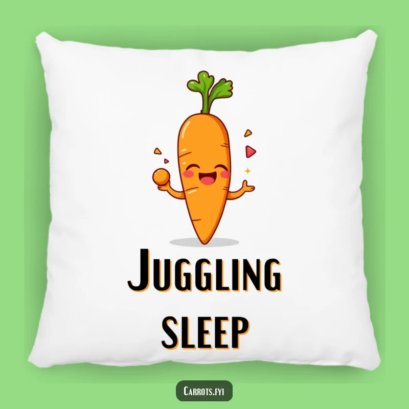 Funny Giggling Carrot Pillow: Soft & Hilarious Cushion for Cozy Amusement