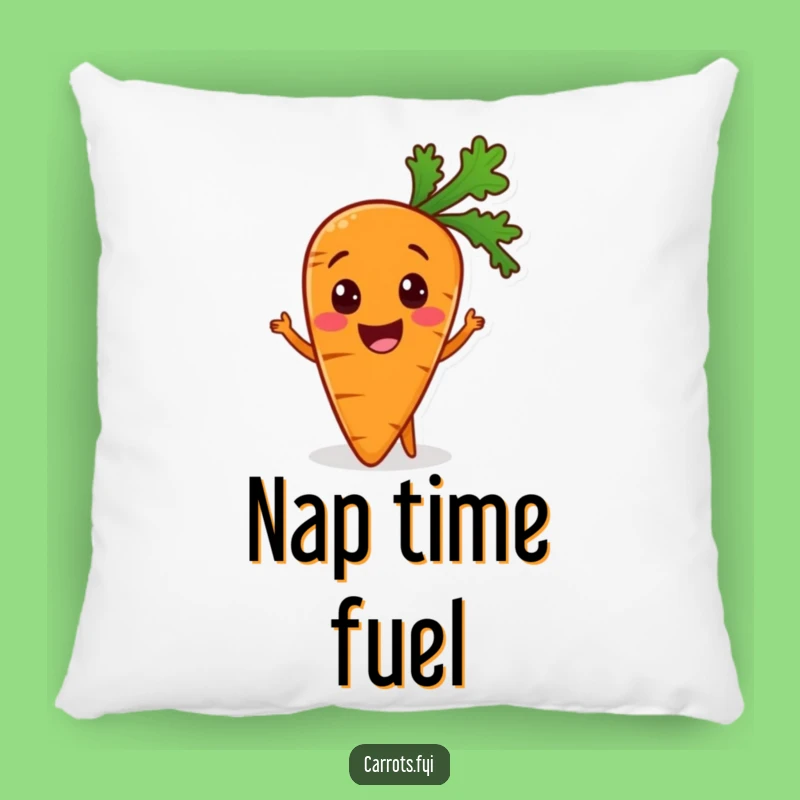 Funny Carrot Pillow: Cozy & Comical Veggie for Healthy Meals, Perfect Accent Gift
