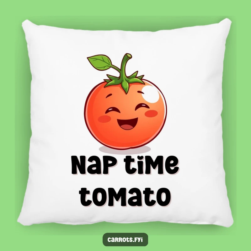 Funny Tomato Plush Pillow: Cute Fruit Character Cushion, Cozy Funny Gift