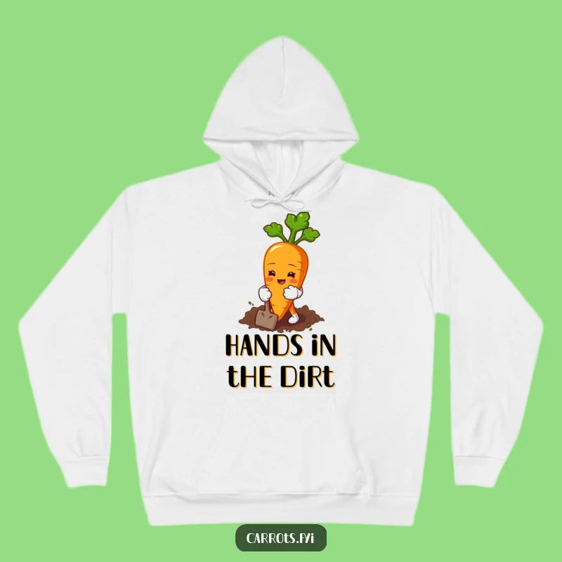 Funny Gardening Carrot Hoodie: Cozy Up Like a Gardener with This Hilarious Sweatshirt