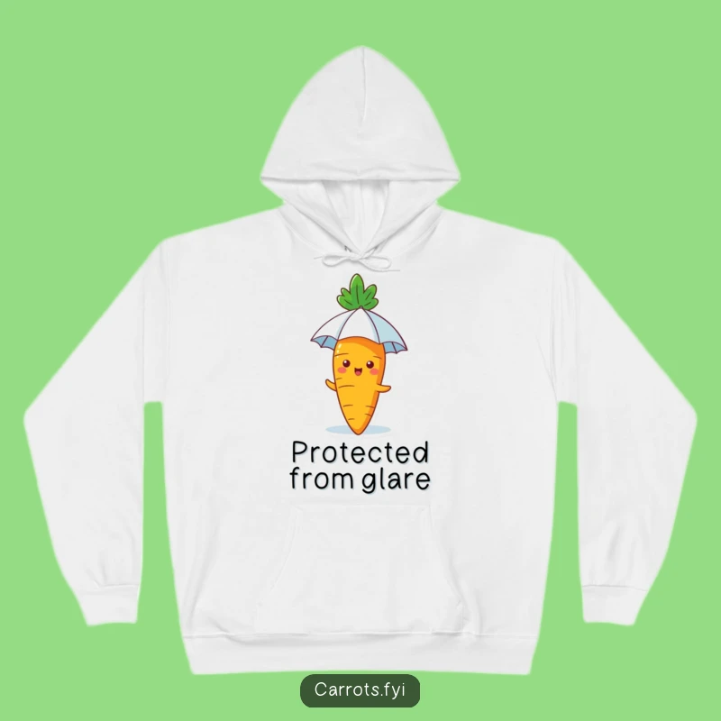 Funny Sunny Carrot Hoodie: Cozy Comfort for the Adorable Veggie Friend Gift