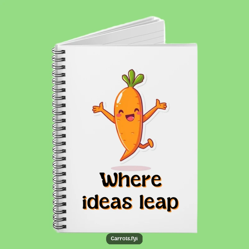 Funny Carrot Idea Notebook: Hilarious Journal for Playful Thoughts and Notes