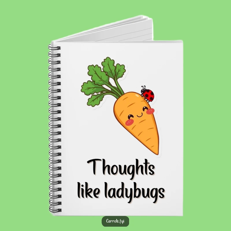 Funny Balancing Carrot Notebook: Jot Down Ideas with Sweet Charm!