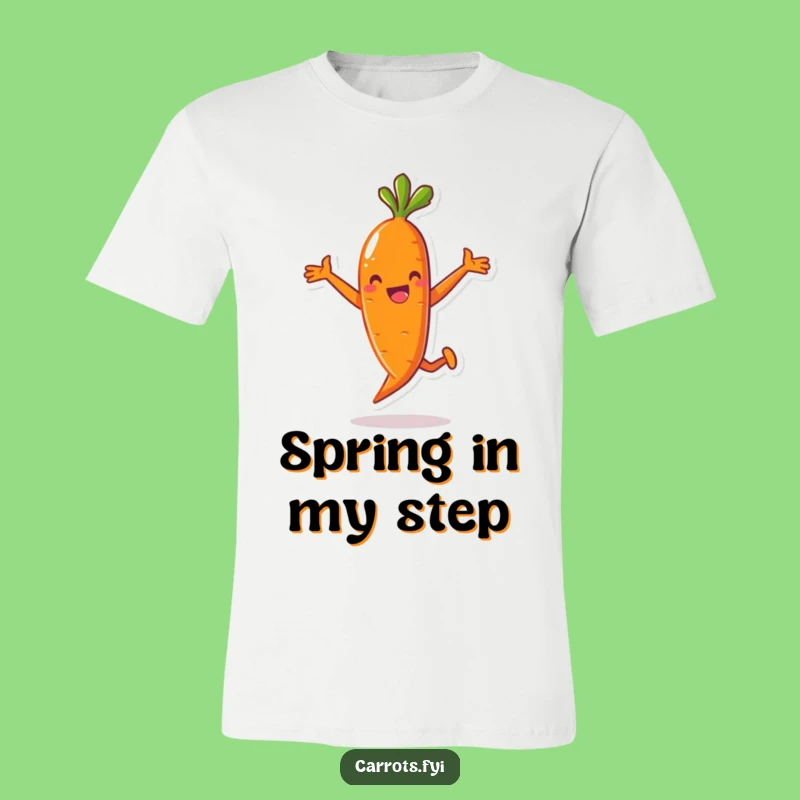 Funny Agile Carrot T-Shirt: Hilarious Active Veggie Tee for a Playful Personality